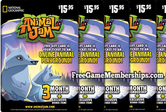 One month animal jam membership prices