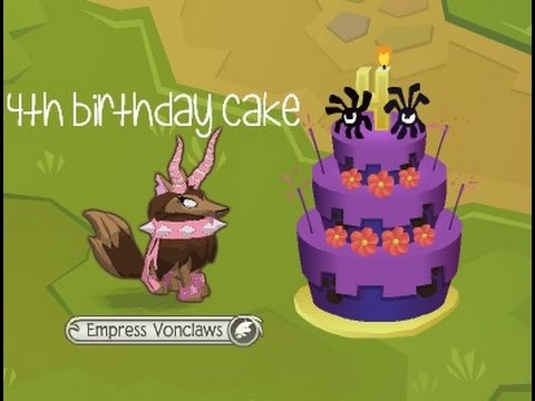 Animal Jam 8 Birthday Cake